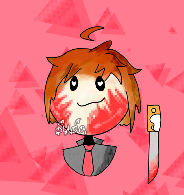 человечек в костюме - ibisPaint
