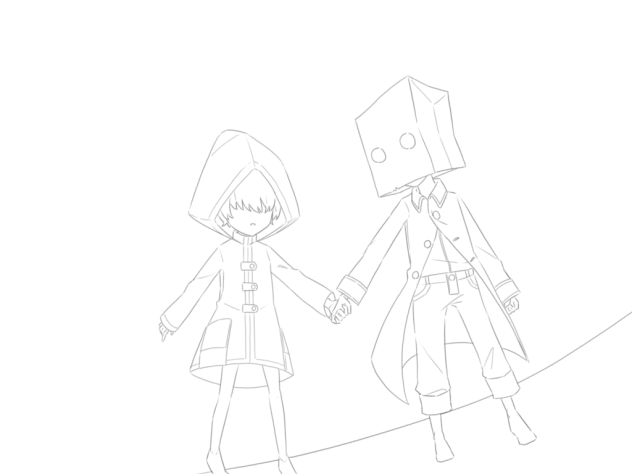Little Nightmares 線画