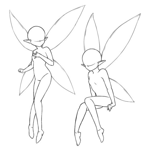 妖精 トレス素材1