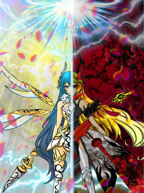 Dee Mo様の線画塗り絵