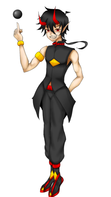 drawing devil