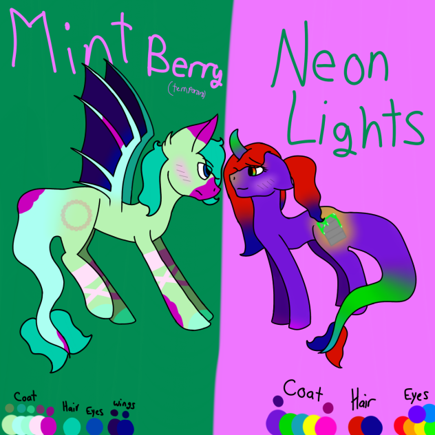 Neon finds her other half