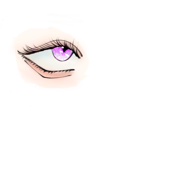purple eye
