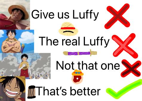 The real Luffy
