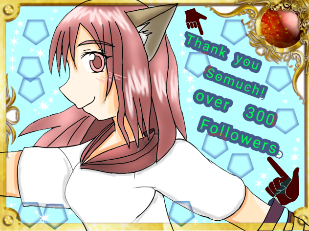 300フォロワー❗突破記念❗