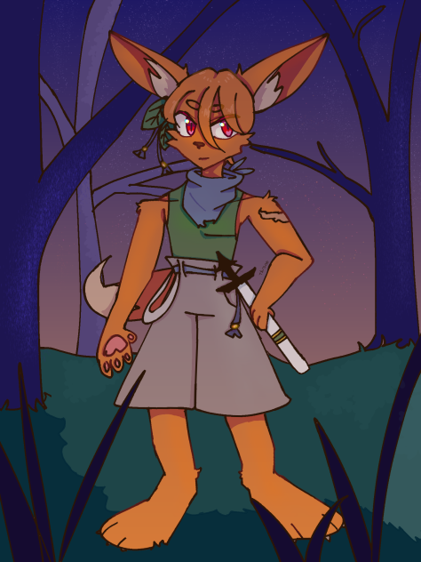 One of Puppet’s ocs again (⌒▽⌒)