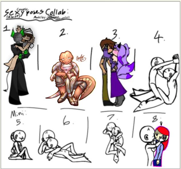 Collab sexy poses ig