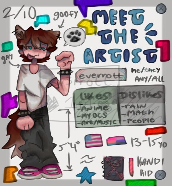 MEET THE ARTIST ! (FINISHED VER)