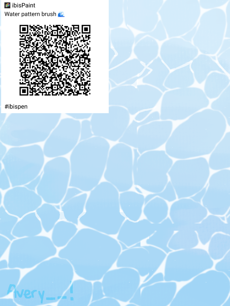 water pattern brush 🌊 - ibisPaint