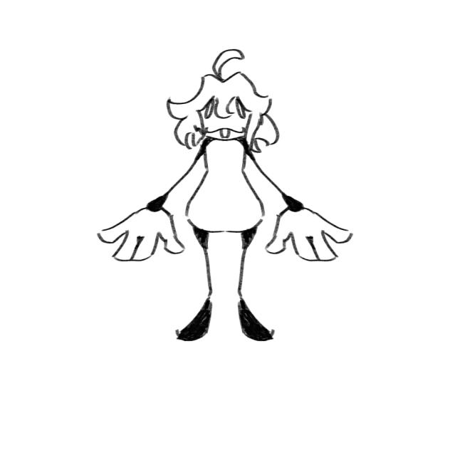 random drawing of my persona