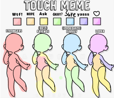 Touch meme