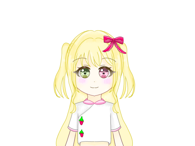 きいちごの立ち絵！