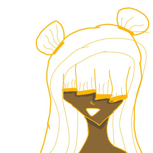 Golden-haired lady