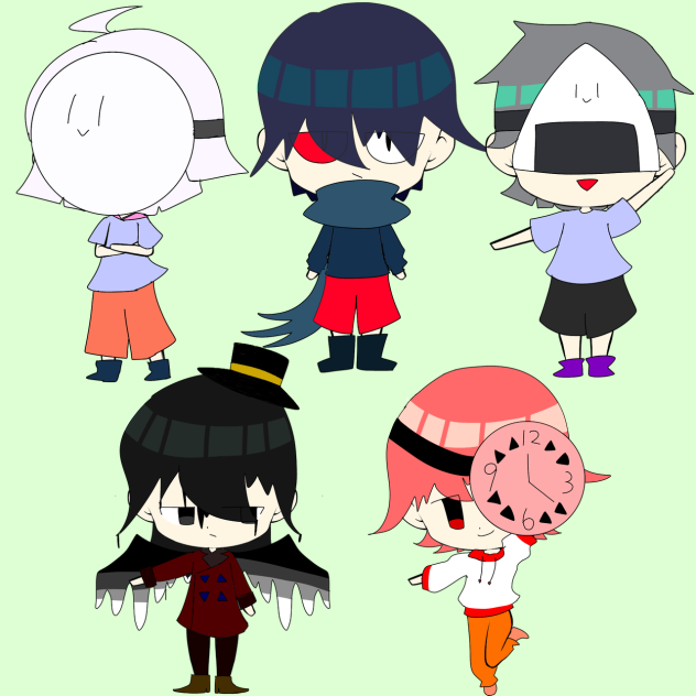 トレス素材は擬人化に最適