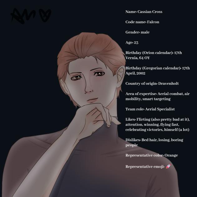 🌌NOVA Archives-Cassian Cross's profile🌟