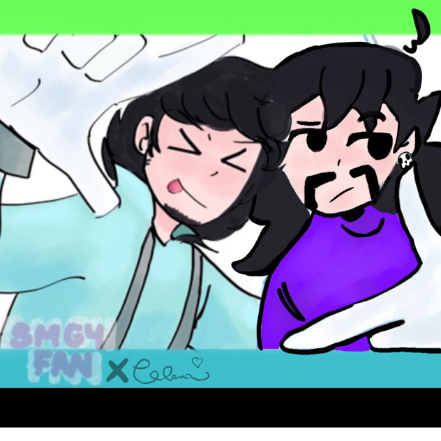 ART COLLAB WITH SMG4FAN