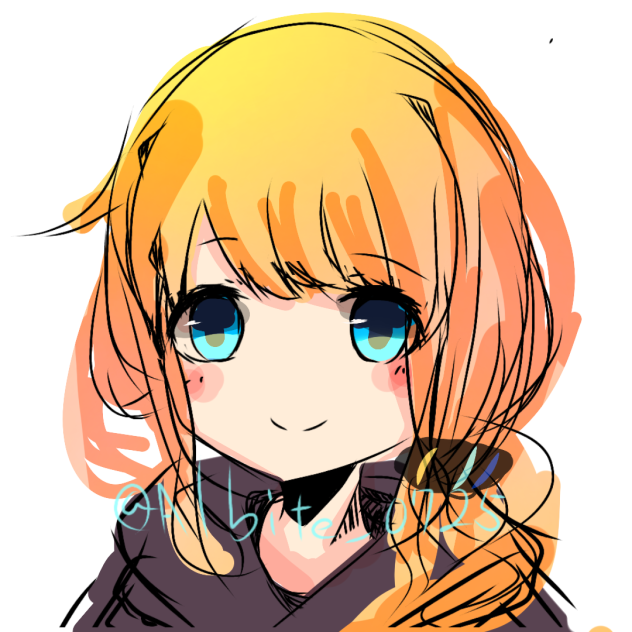 依頼絵キャラ　ラフ
