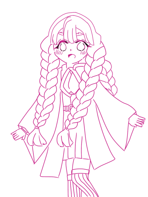 みつりちゃん 線画！！