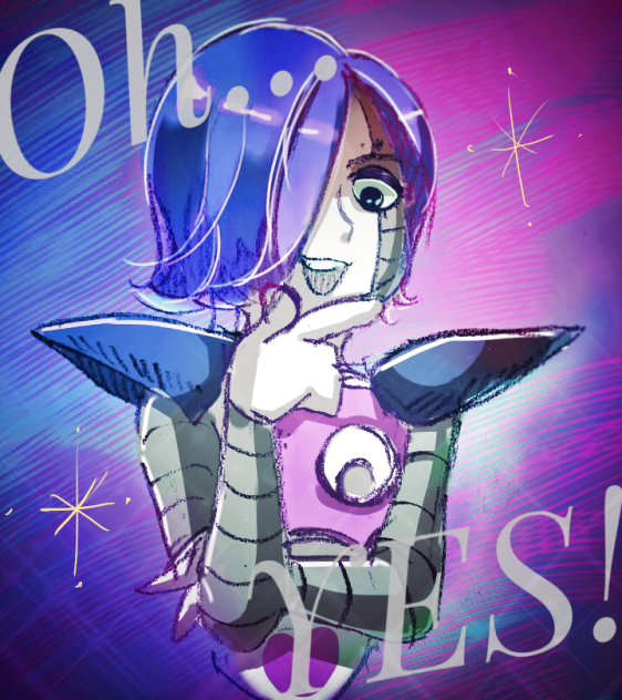 Undertale メタトンEXのキメ顔