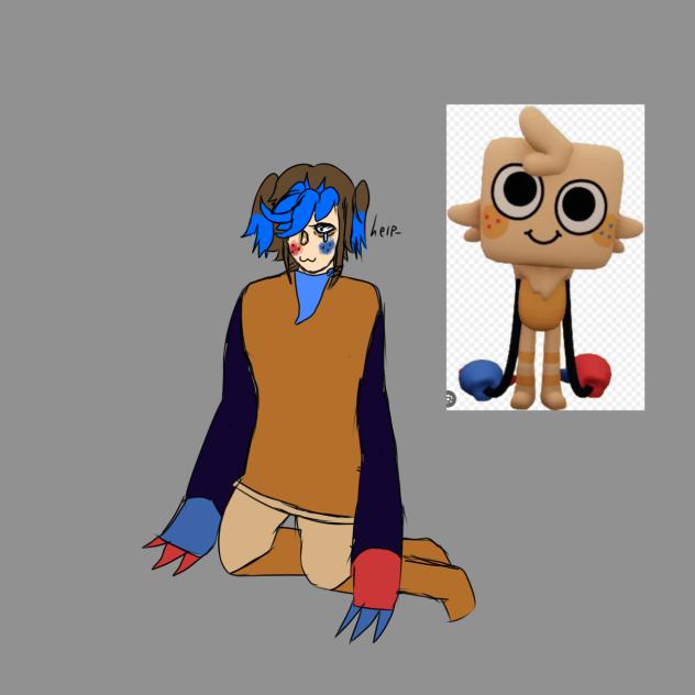 making my oc cosplay cause I'm bored