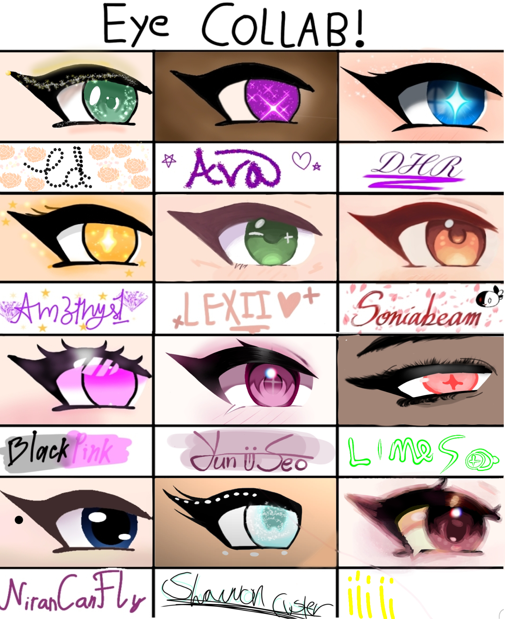 Eye collab - ibisPaint