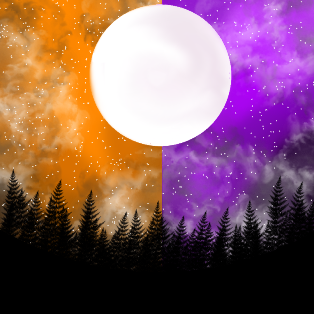 the 2 colored night