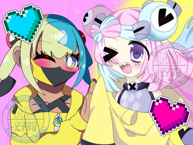 自分絵カナリィと萌え絵ナンジャモ！！