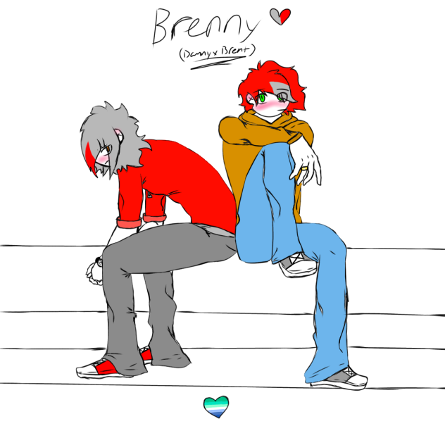 Brenny!! (Danny x Brent My gay OCs)
