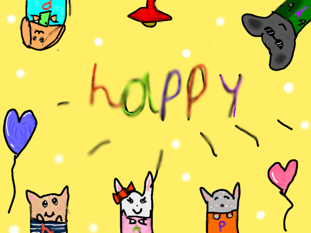 happy - ibisPaint
