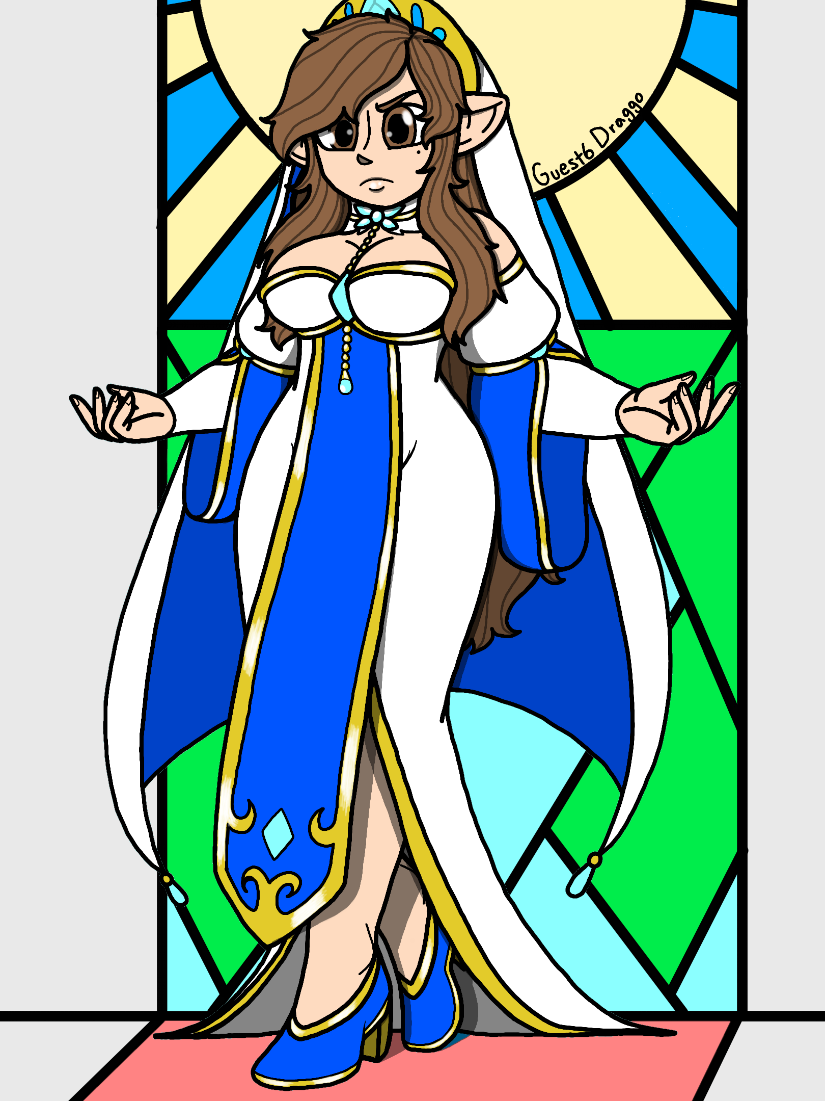 Anna has uncrowned the queen - ibisPaint