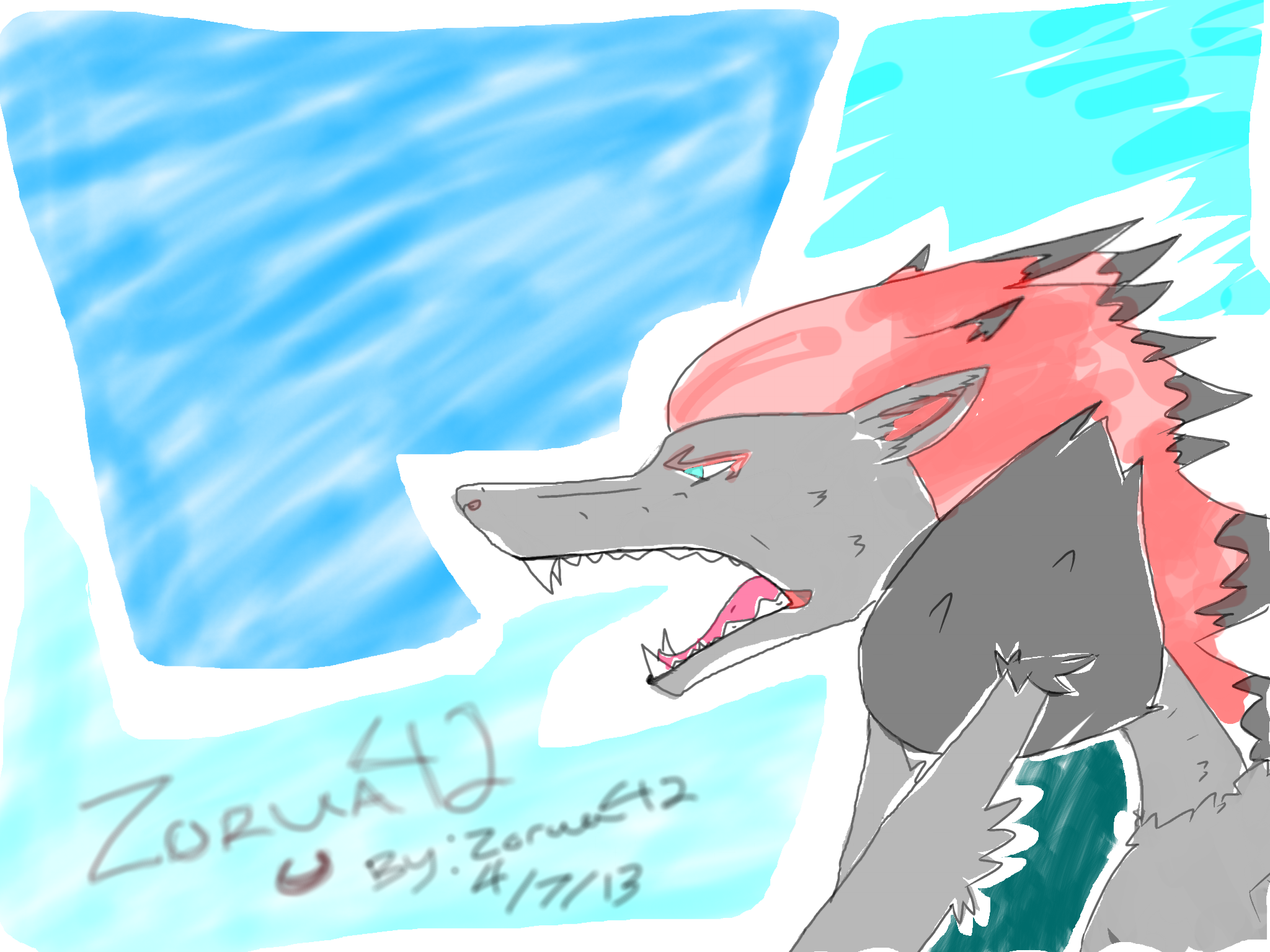 the colors of darkness ibisPaint