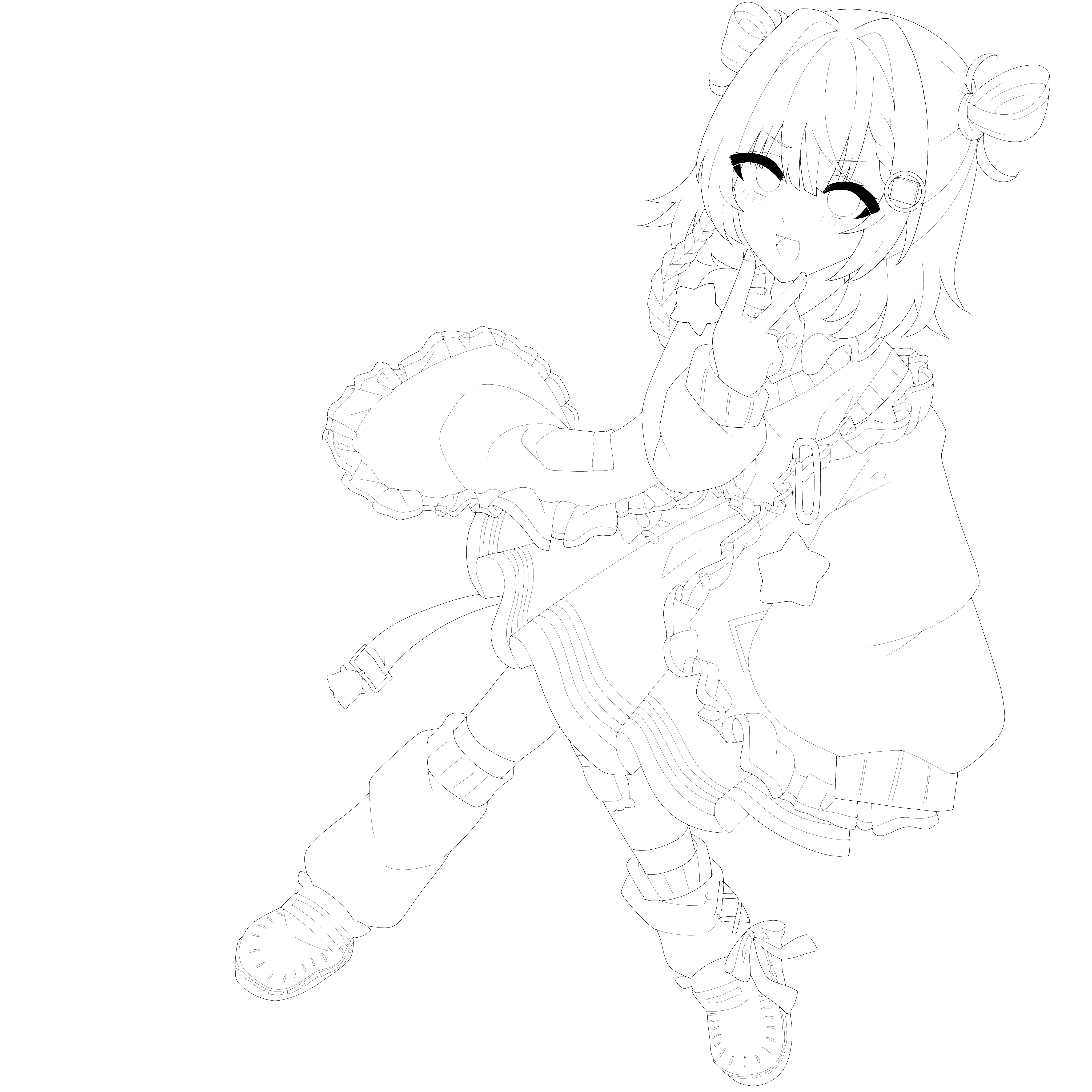 ぬふちの塗り絵 - ibisPaint