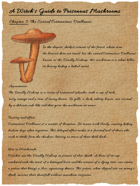 A Witch's Guide to Poisonous Mushrooms 3