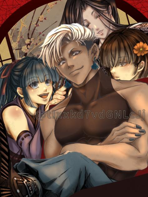 「狼牙と三姉妹」