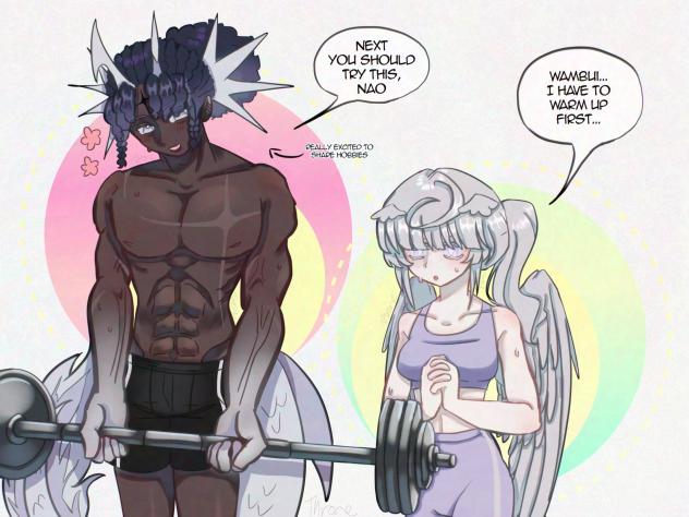 Going to the gym together