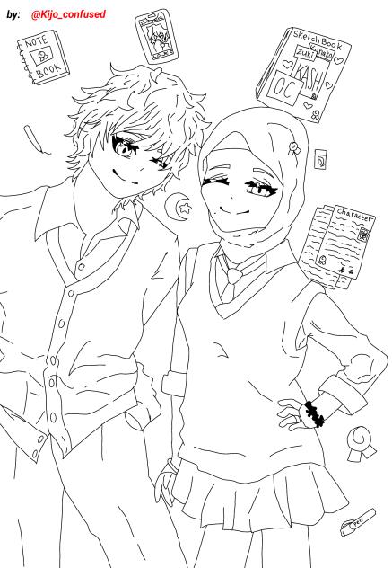 Kash creators colour in!
