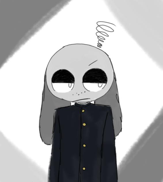 ピース君の学ラン！