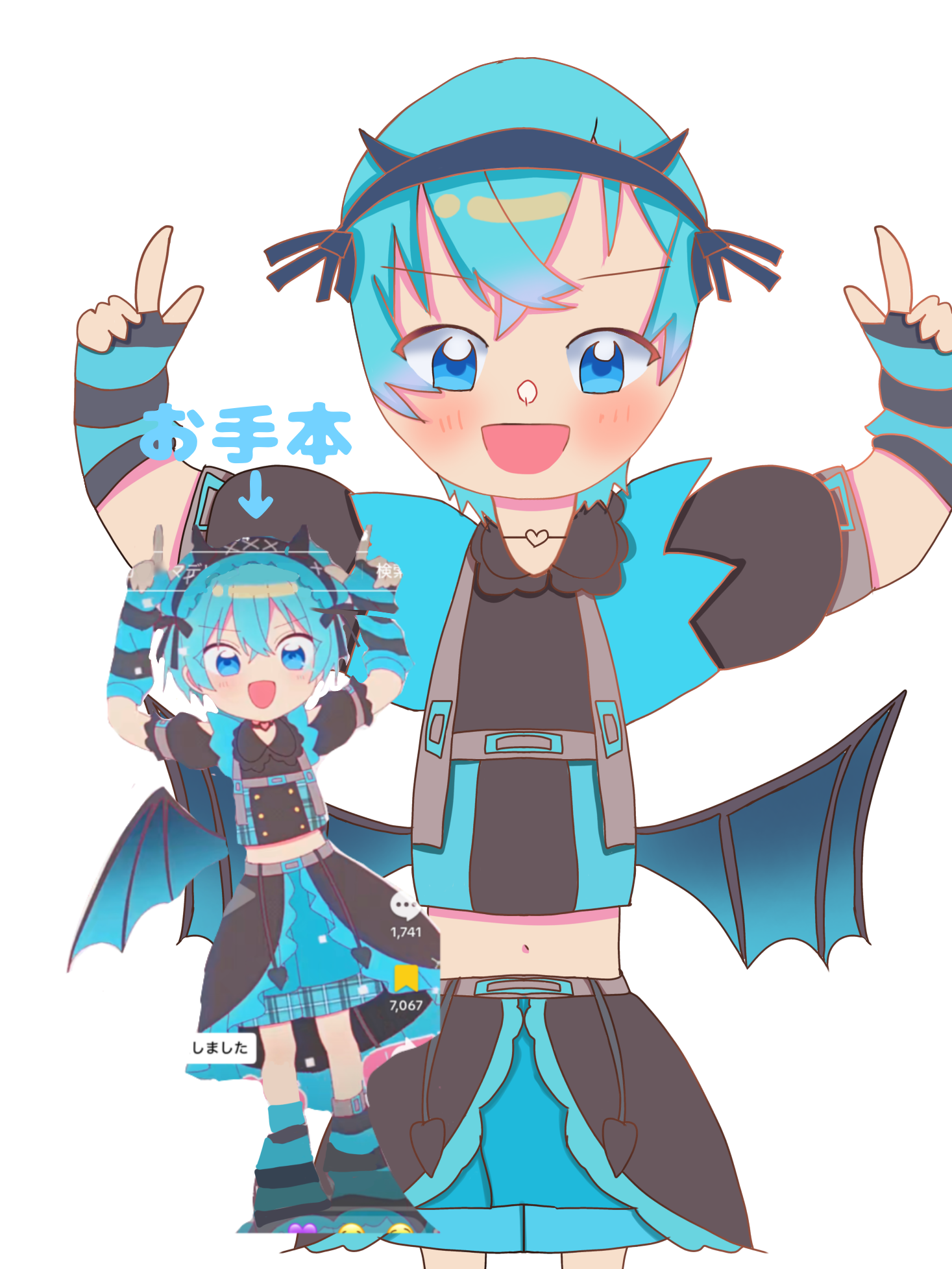 らぶらびるっ！ころちゃん🩵 - ibisPaint