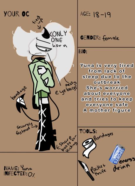 FPE infection au comic OC