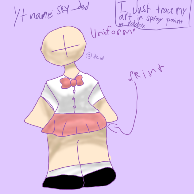 Uniform that i made!