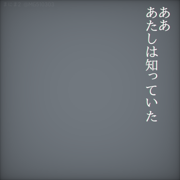 戯言の雑音︎