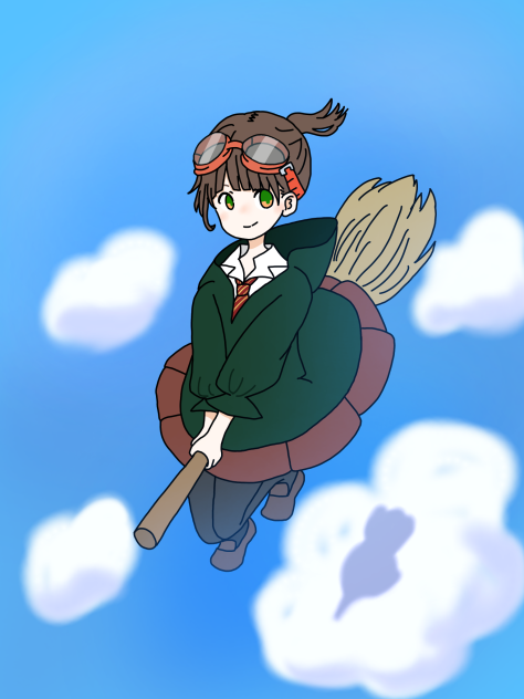 雲より高く。