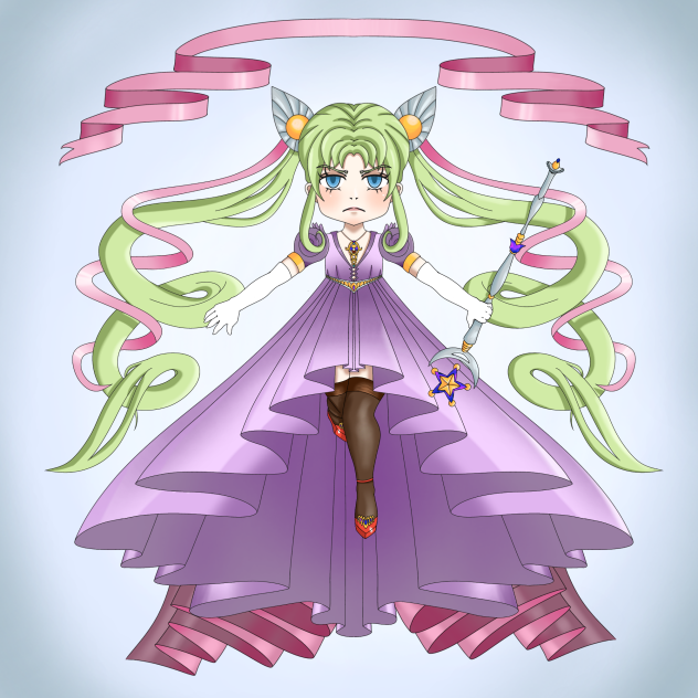 Magical Girl Coloured Speedpaint