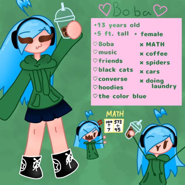 ✨ALL ABOUT BOBA (my persona)✨