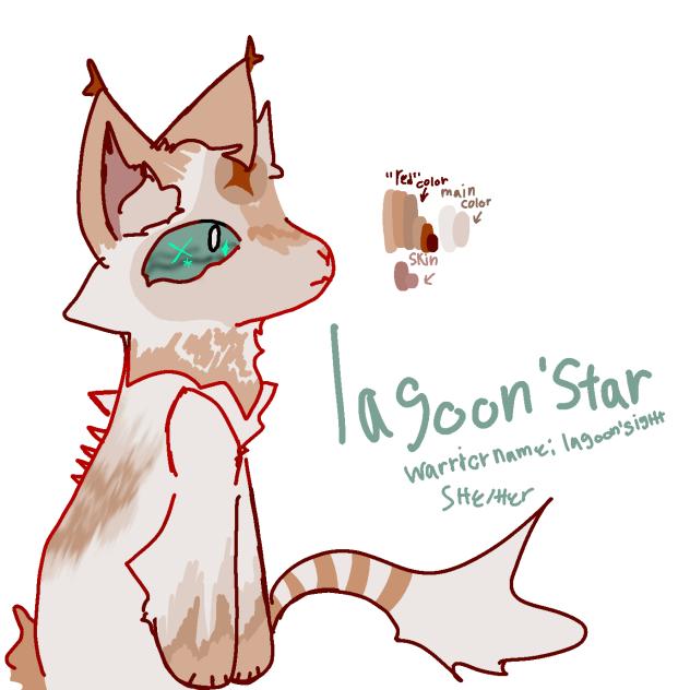 LAGOON { warrior cats } - ibisPaint