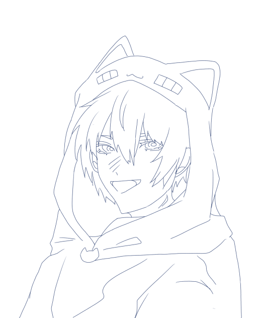 色塗りコラボ向けイラスト