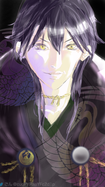 刀剣 鶴丸 黒鶴丸