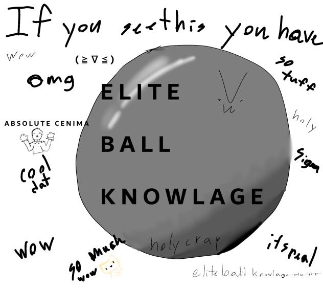 Elite ball knowledge