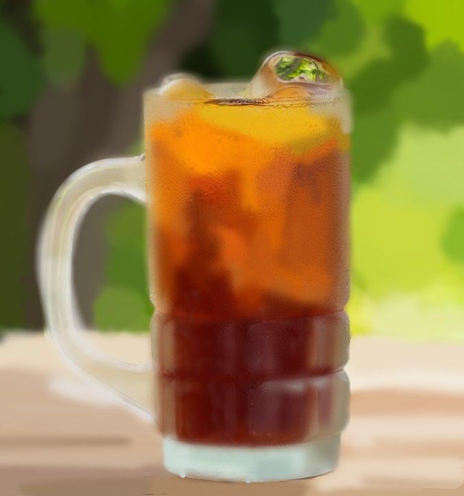 The tea - ibisPaint