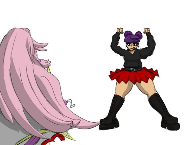 Silly dance on front of enemy idk - ibisPaint